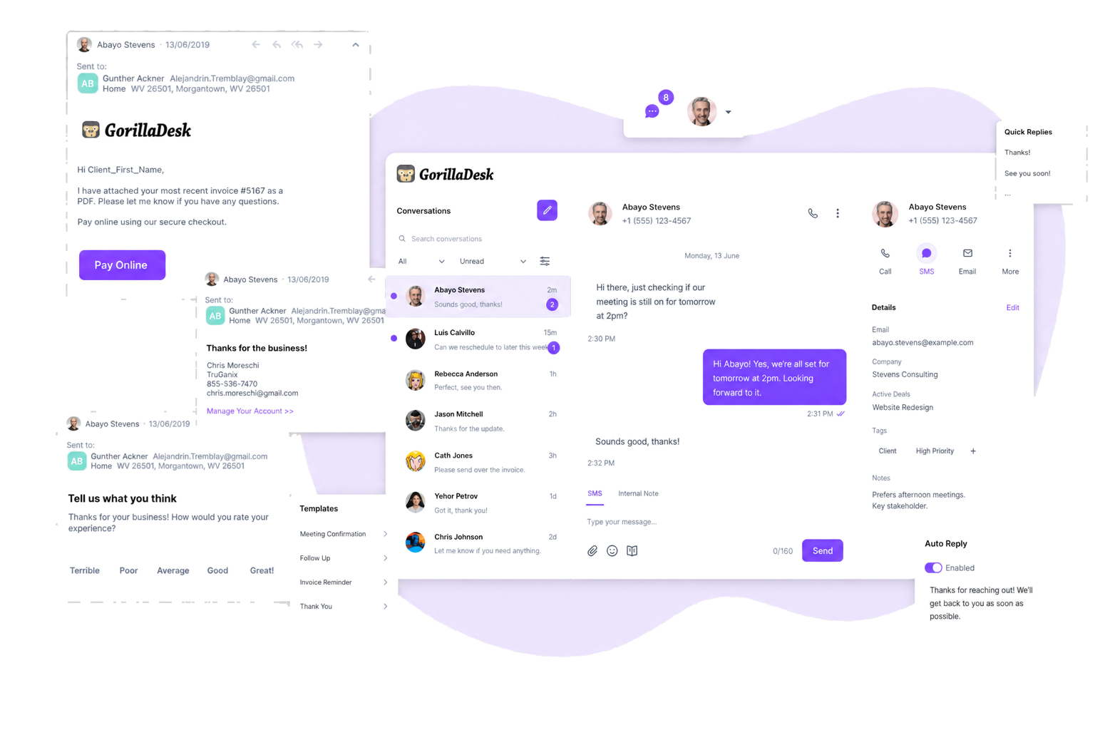 Atrax AI brand consistency across website pages