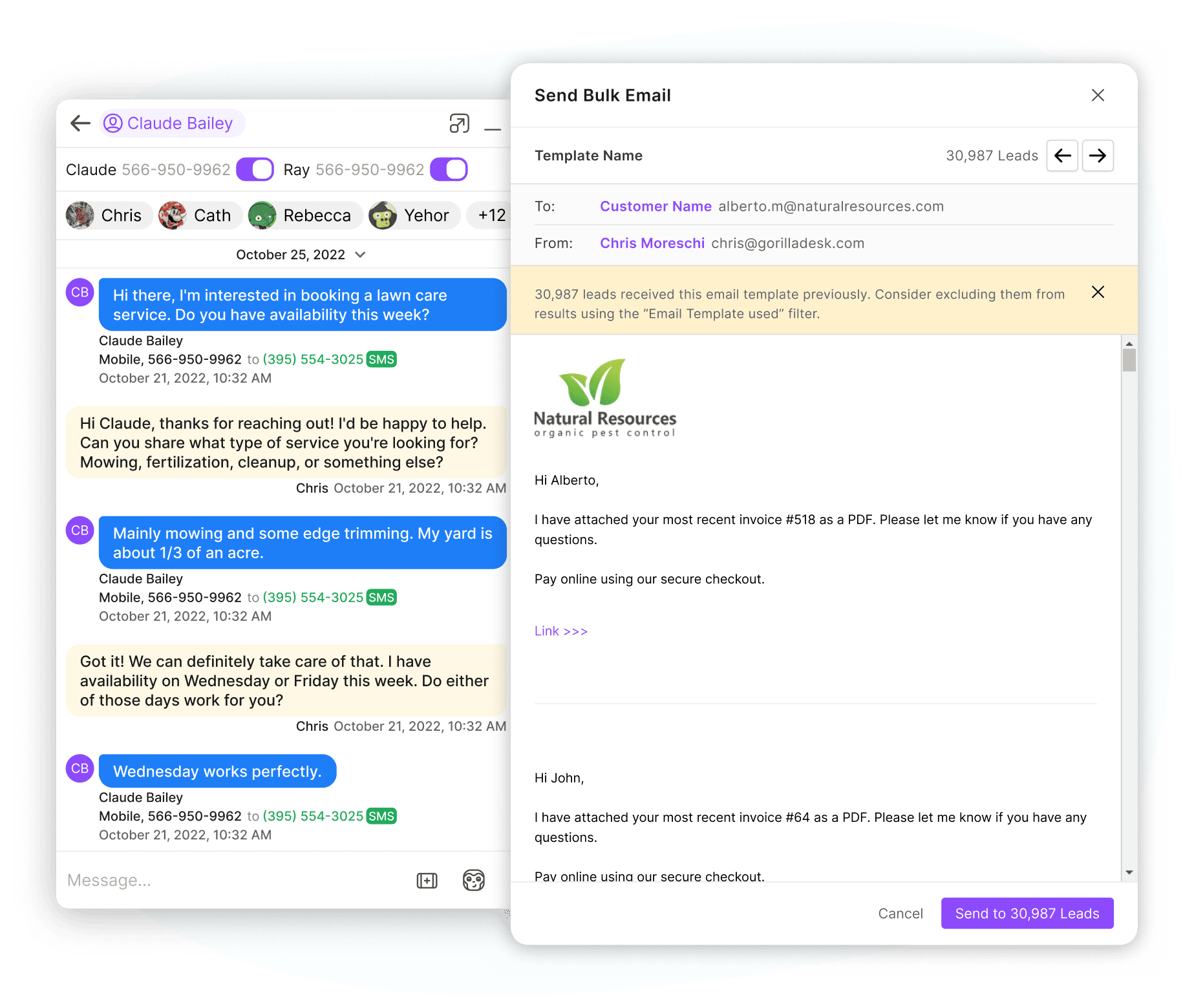 Email and SMS for Mosquito Control Businesses