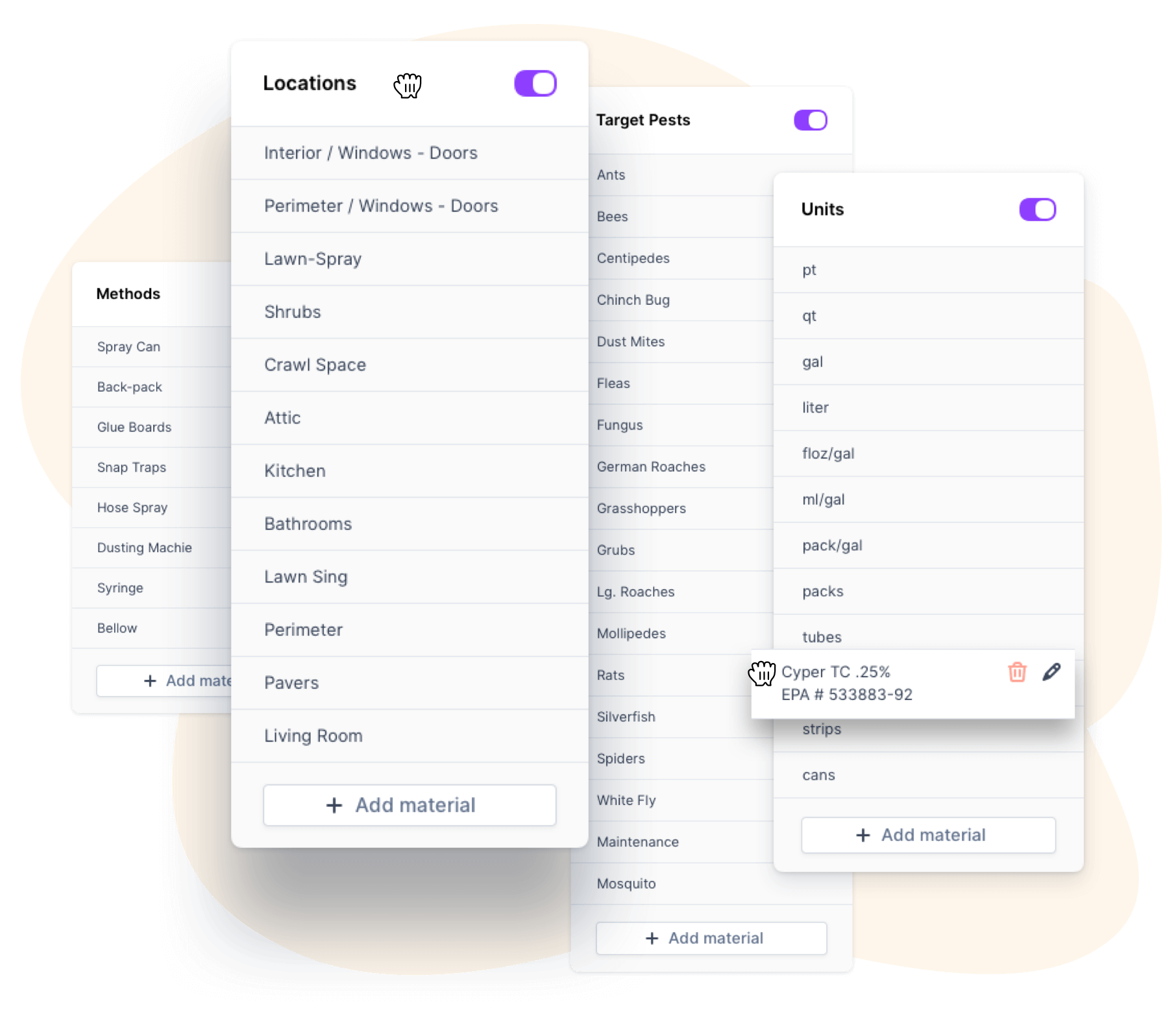 Chemical Tracking & Reporting — GorillaDesk