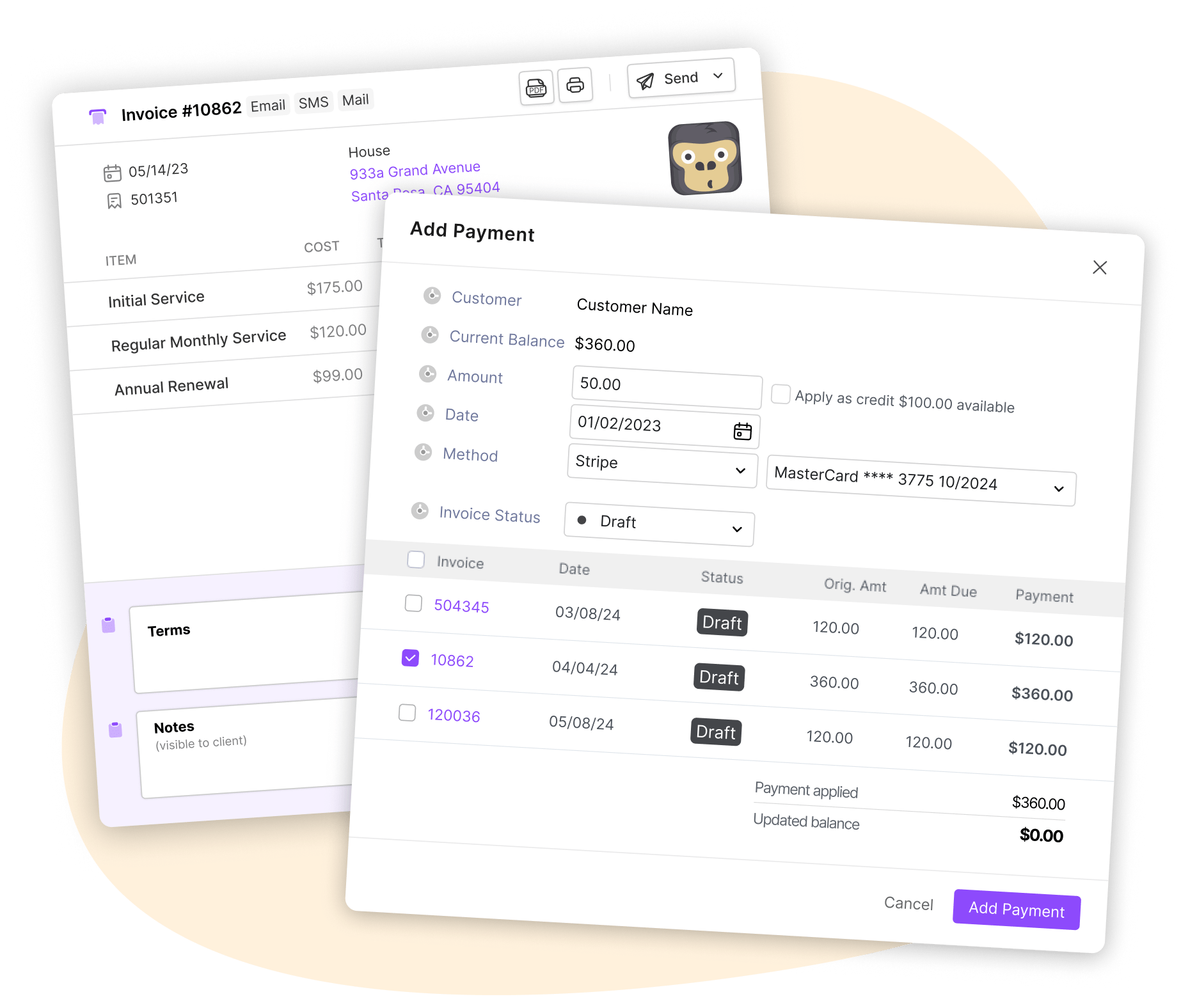 Tree Service Invoicing Software