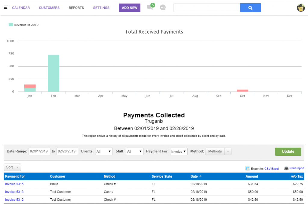 Payment Received and Collected | GorillaDesk Field Service Features