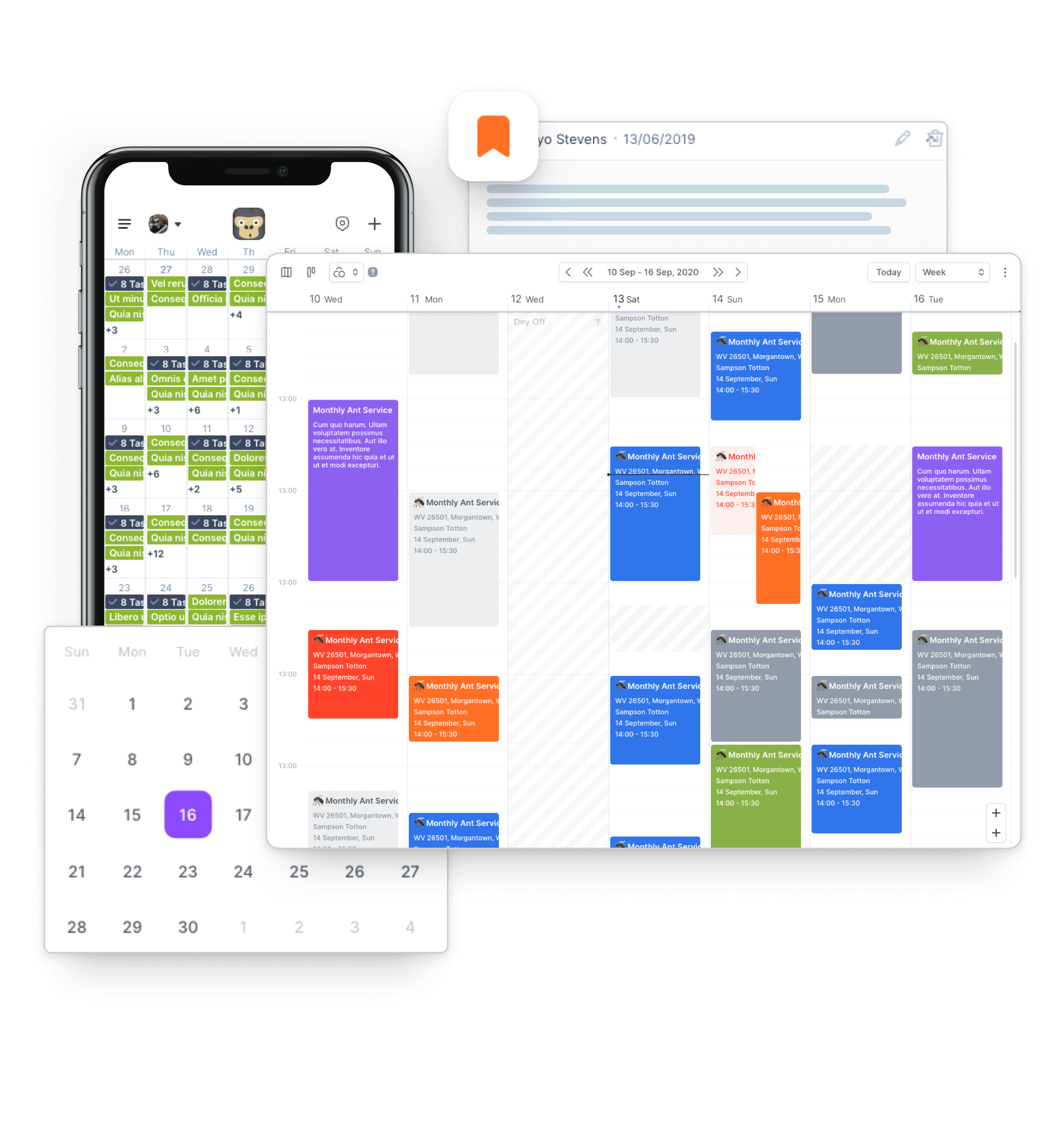 Job Scheduling Software by GorillaDesk