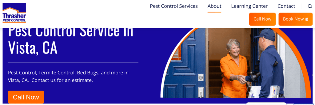 Pest Control Website Design: Creating location pages