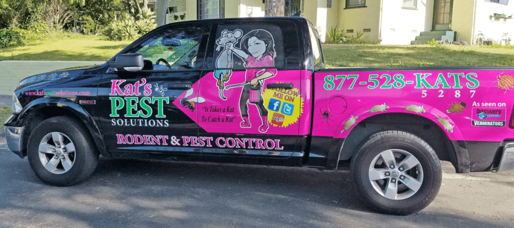 Pest Control Service Truck