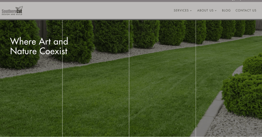 Southern Cut Lawns Website